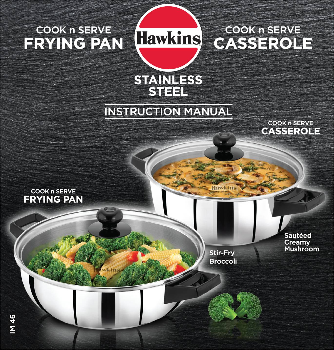 Stainless Steel Cook n Serve Pans